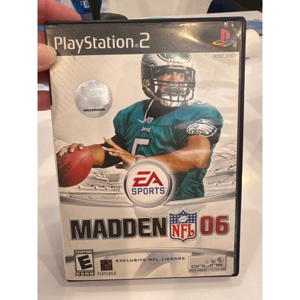 Madden NFL 06‎ PlayStation 2 Game Disc Case Complete Tested